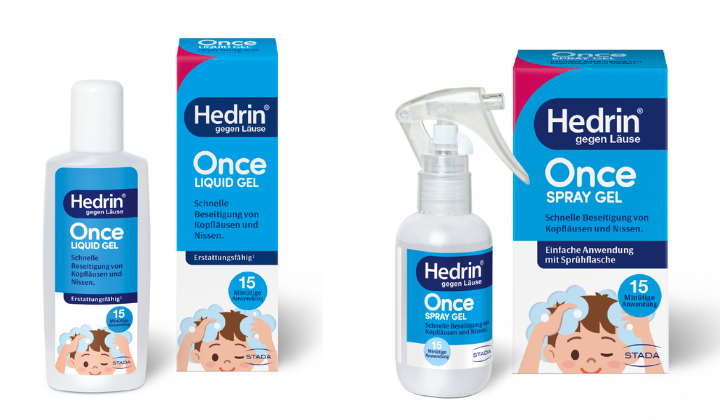 Hedrin Once Liquid Gel und Spray Gel Hedrin Once Liquid Gel und Spray Gel
